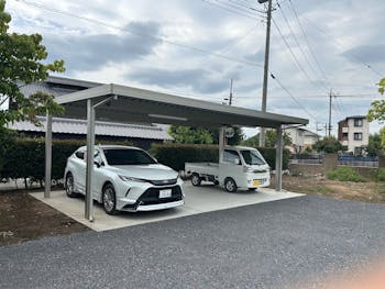 伊勢崎市のお客様のカーポート工事