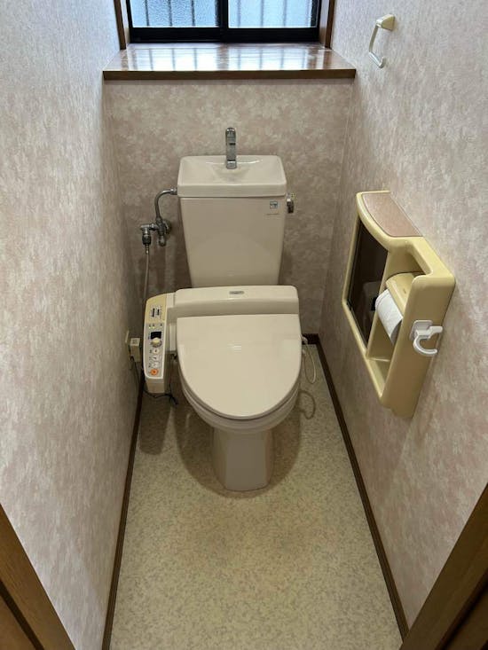 工事前　東京都八王子市のお客様のTOTOトイレ交換工事 