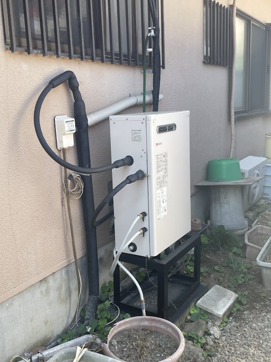 工事後　高崎市のお客様のノーリツガス給湯器交換工事