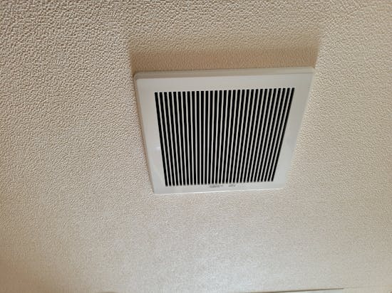 工事後　愛知県愛知郡東郷町のお客様の洗面化粧台・換気扇交換工事