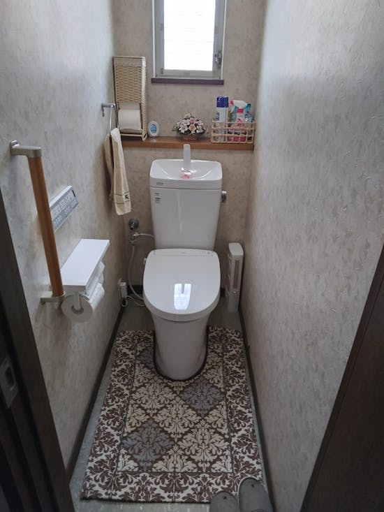 工事後　西宮市のお客様のトイレ工事