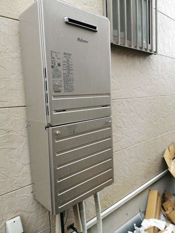 神奈川平塚市のお客様のガス給湯器交換工事