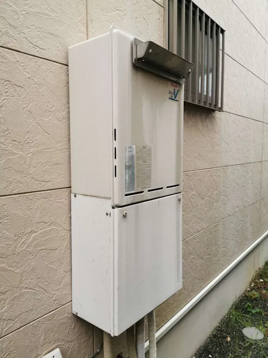 工事前　神奈川平塚市のお客様のガス給湯器交換工事