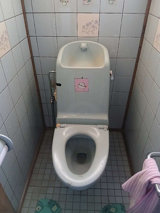 工事前　茨城県鉾田市のお客様のトイレ交換工事