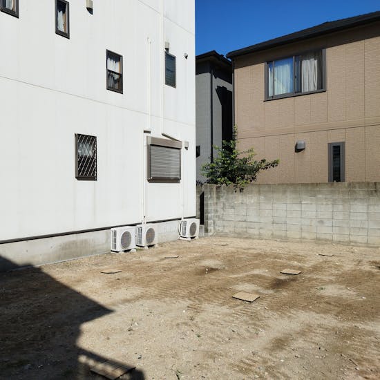 工事前 西宮市のお客様の物置・倉庫工事