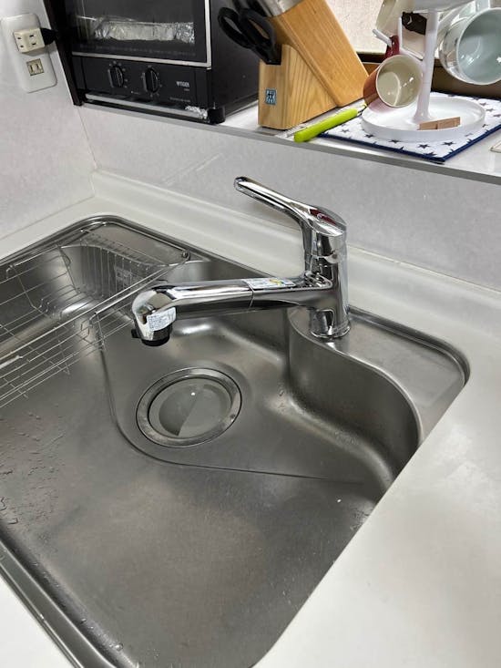 工事後　宮城県仙台市のお客様のキッチン水栓交換工事