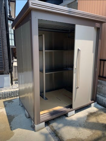 彦根市のお客様の物置・倉庫工事　具体的な工事内容3