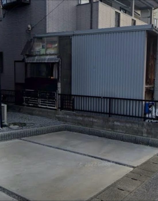 工事前　彦根市のお客様の物置・倉庫工事