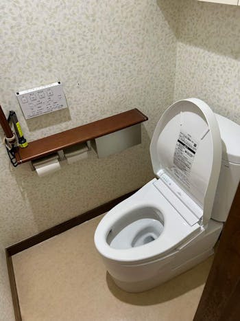 東京都八王子市のお客様のトイレ交換工事