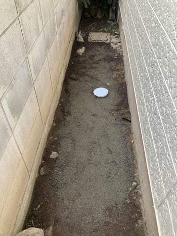 群馬県前橋市のお客様の排水桝修理工事