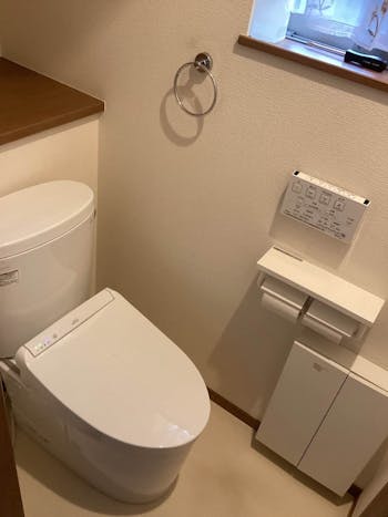 神奈川県横須賀市のお客様のトイレ交換工事
