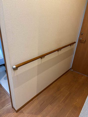 茨城県高萩市のお客様の手すり工事