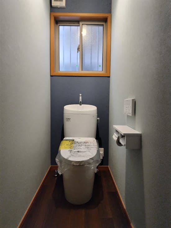 工事後　藤枝市のお客様のトイレ交換・トイレ内装工事
