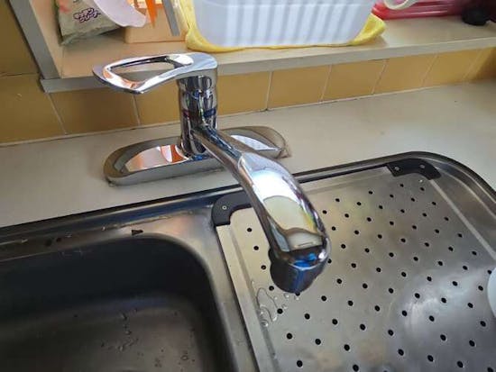 工事後　栃木県宇都宮市のお客様のキッチン水栓工事