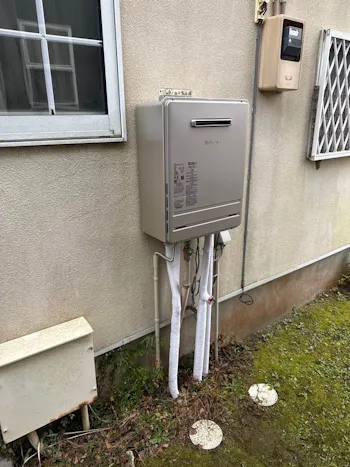 千葉県大網白里市のお客様の給湯器交換工事