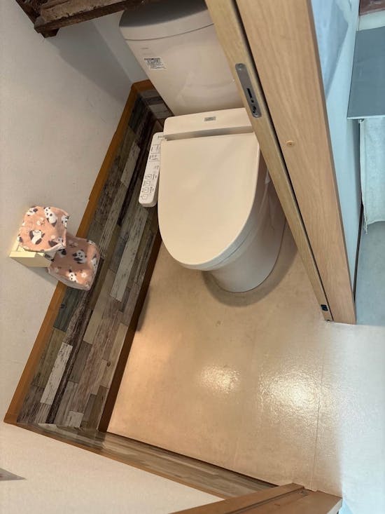 工事前　千葉県市原市のお客様の便器交換工事