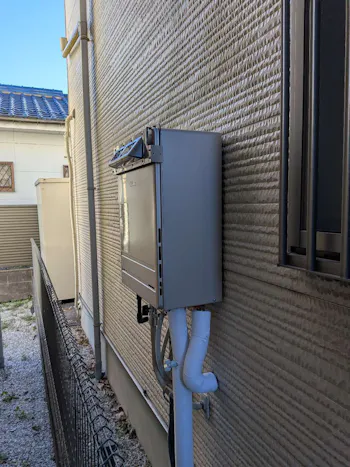 埼玉県入間市のお客様の給湯器交換工事