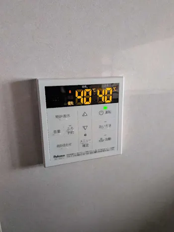 埼玉県入間市のお客様の給湯器交換工事　具体的な工事内容1