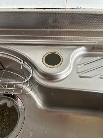 宮城県亘理郡のお客様のキッチン混合栓交換工事　具体的な工事内容1