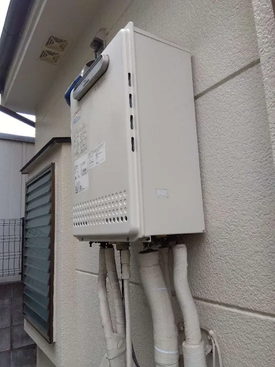 工事前　東京都羽村市のお客様の給湯器交換工事