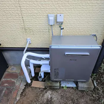 神奈川県三浦市のお客様のガス給湯器交換工事