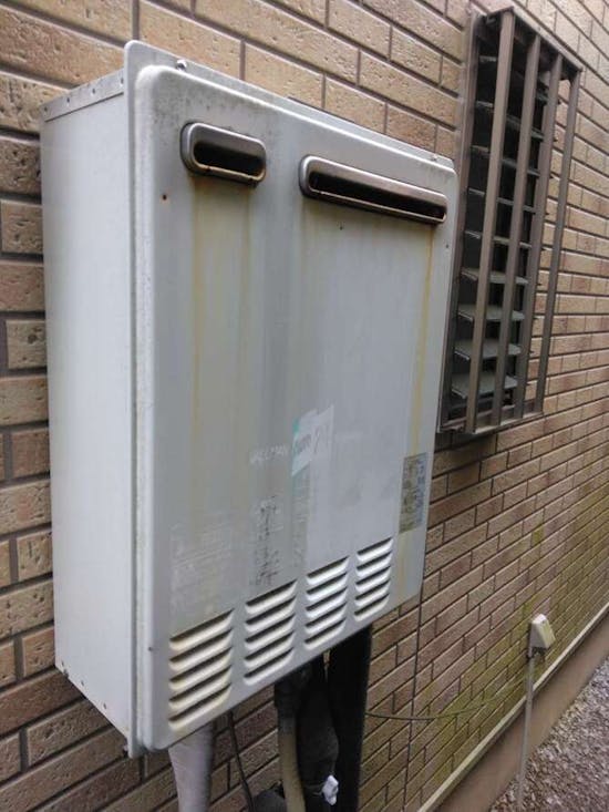 工事前　東京都町田市のお客様のガス給湯器他工事