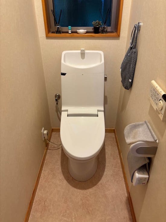 工事前　群馬県高崎市のトイレ交換工事