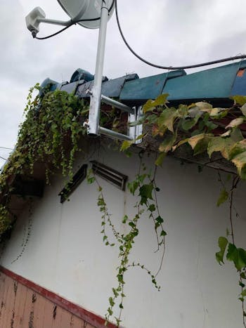 静岡県富士市のお客様のアンテナ設置工事　具体的な工事内容1