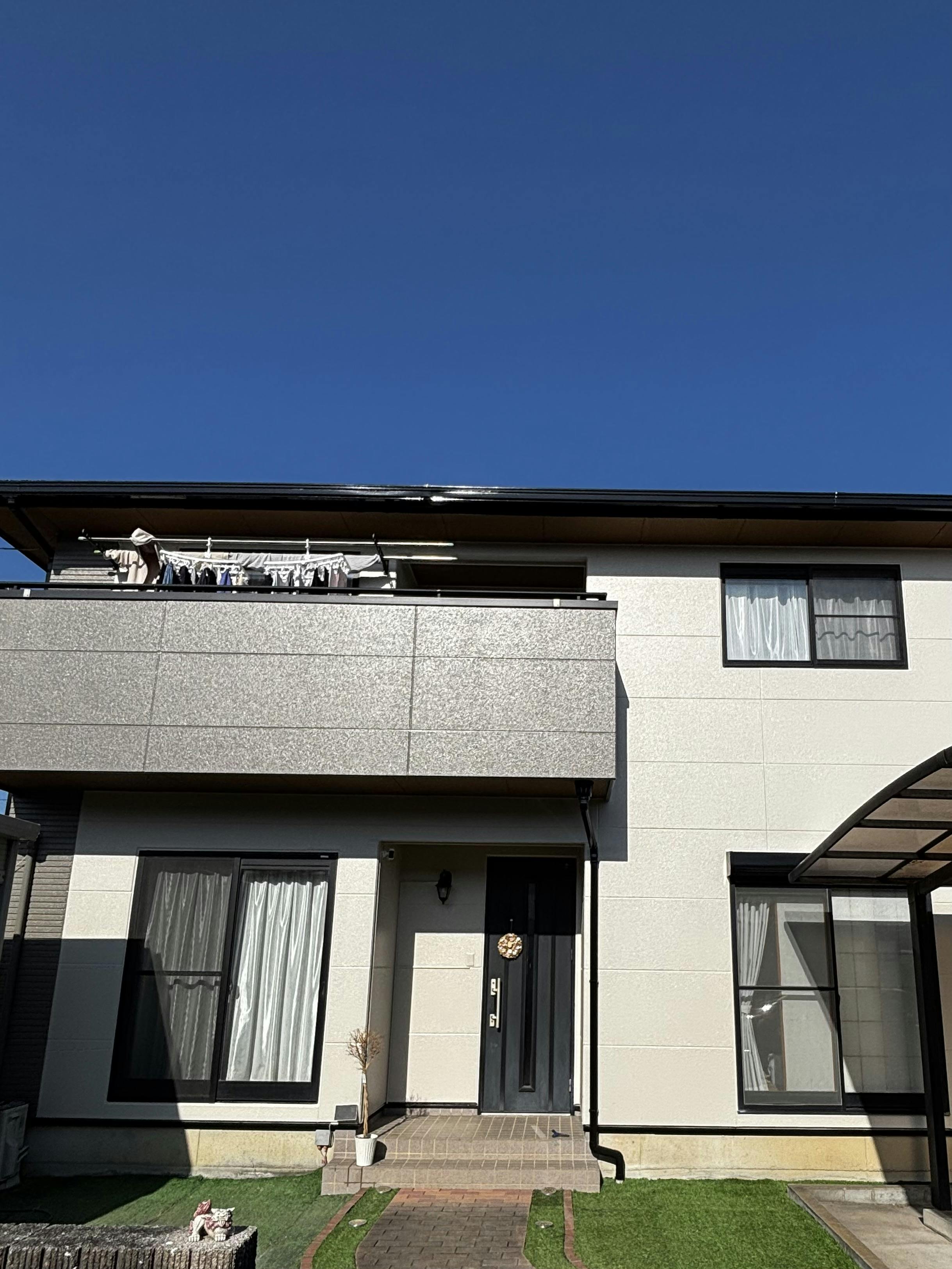 北葛飾郡杉戸町のお客様の外装補修・塗装工事