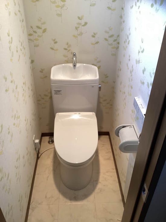 工事後　神奈川県平塚市のお客様のトイレ交換工事
