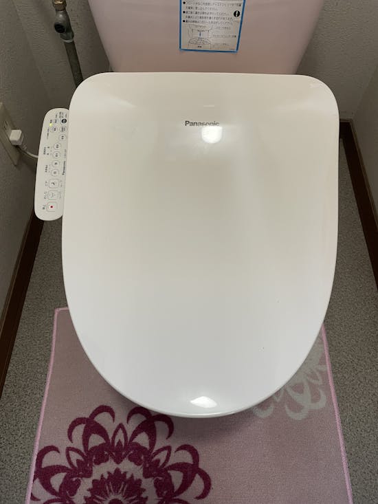 工事後　邑楽郡邑楽町のお客様のスマイルサービス便座交換工事