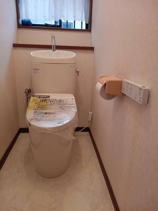 工事後　東京都青梅市のお客様のトイレ交換工事