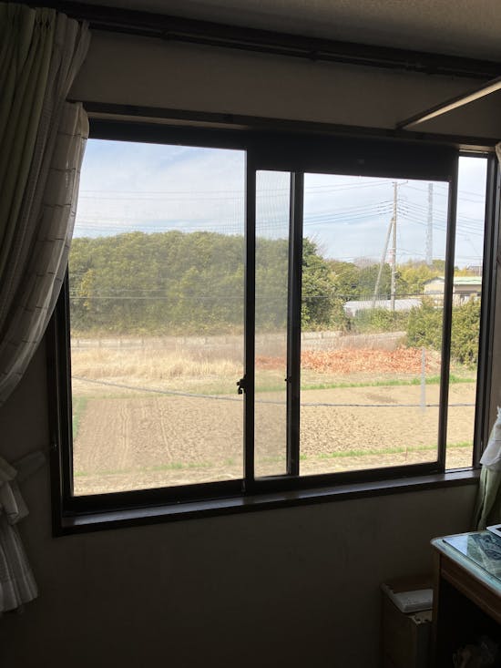 工事前　千葉県のお客様の内窓設置工事