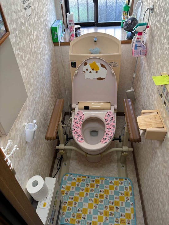 工事前　茨城県龍ヶ崎市のお客様の便器交換工事 