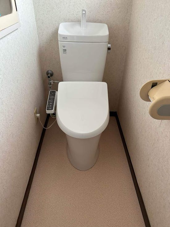 工事後 神奈川県愛甲郡のお客様のトイレ交換工事