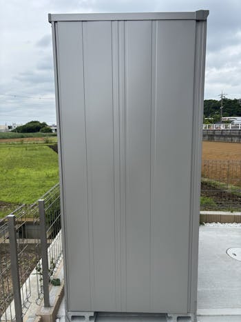 千葉県のお客様の物置設置工事　具体的な工事内容1
