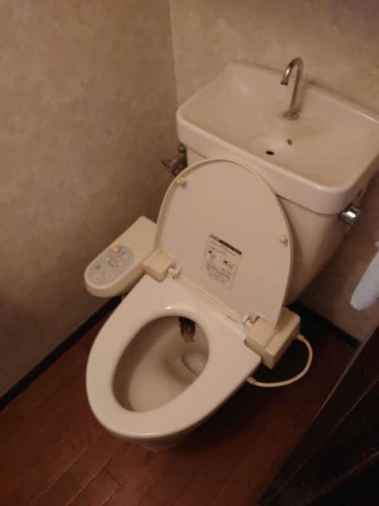 工事前　東京都練馬区のお客様のトイレ交換工事