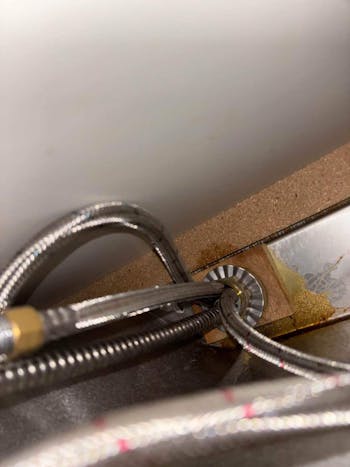 茨城県水戸市のお客様のキッチン水栓交換工事　具体的な工事内容1