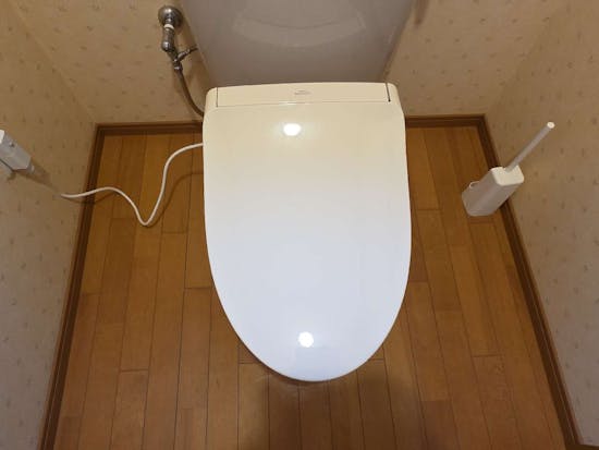 工事後　栃木県宇都宮市のお客様のTOTO便座交換工事