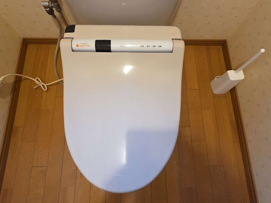 工事前　栃木県宇都宮市のお客様のTOTO便座交換工事