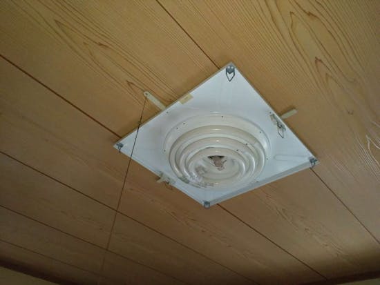 工事前　埼玉県飯能市のお客様の照明器具交換工事