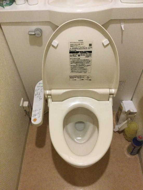 工事前　東京都青梅市のお客様の便座交換工事