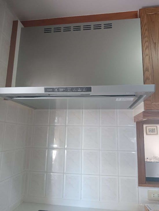 工事後　東京都国分寺市のお客様のレンジフード・ビルトインコンロ交換工事