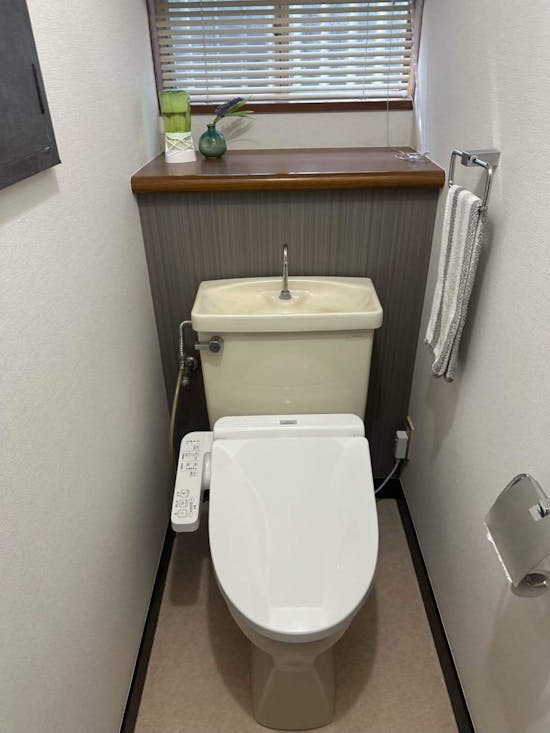 工事前　東京都日野市のお客様のトイレ交換工事