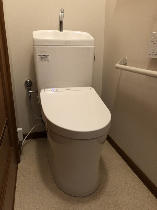 工事後　高崎市のお客様のトイレ工事