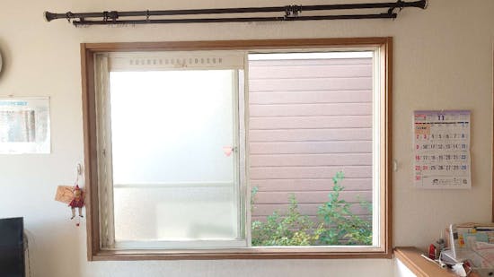 工事前　三重県桑名市のお客様の内窓プラマード工事