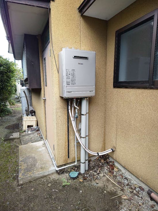 工事後　福島県いわき市のお客様の給湯器工事