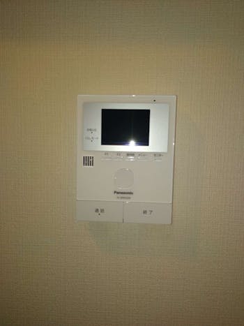 東京都昭島市のお客様のドアホン設置工事　具体的な工事内容1