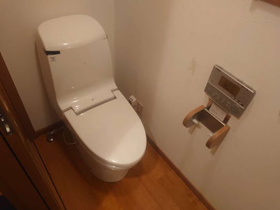 工事前　愛知県豊田市のお客様のトイレ取替工事