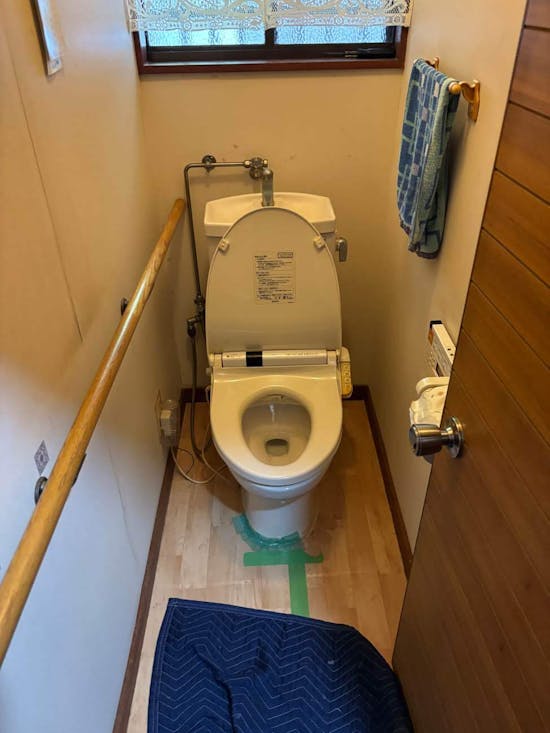 工事後　茨城県日立市のお客様のTOTOトイレ工事 